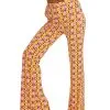 70ies Damen Schlaghose Crazy -Günstiger Karneval Universum Shop 70er jahre groovy damenhose discs schlaghose hippie faschingskostuem 70s hippie trousers 29424 1