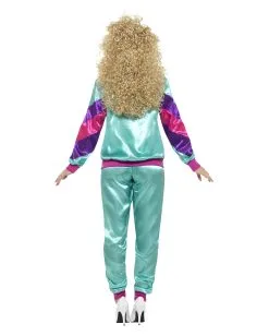 80er Jahre Trainingsanzug Kostüm -Günstiger Karneval Universum Shop 80er jahre jogginganzug trainingsanzug fuer die bad taste party 80s faschings und mottoparty kostuem 28251 3
