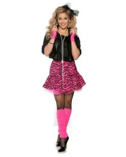 80er Popstar Girl Kostüm