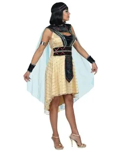 Ägyptische Herrscherin Kostüm Mit Umhang -Günstiger Karneval Universum Shop aegyptische herrscherin damenkostuem pharaonin kostuem cleopatra costuem egyptian quenn costume 36563 03