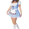 Alice Kostüm Übergröße -Günstiger Karneval Universum Shop alice kostuem uebergroesse alice im wunderland verkleidung das schone alice kostuem besteht aus kleid haarreif und halsband schickes kleid 16299xl
