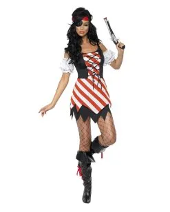 Verführerische Piratin Kostüm