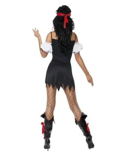 Verführerische Piratin Kostüm 8 Verführerische Piratin Kostüm -Günstiger Karneval Universum Shop aufreizende piratin kostuem sexy seeraeuber braut kostuem piratenbraut kostuem bild3 23777