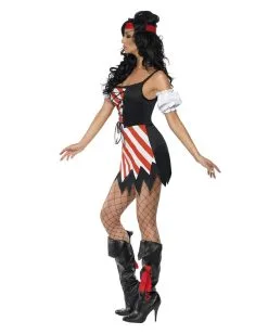 Verführerische Piratin Kostüm 9 Verführerische Piratin Kostüm -Günstiger Karneval Universum Shop aufreizende piratin kostuem sexy seeraeuber braut kostuem piratenbraut kostuem bild4 23777