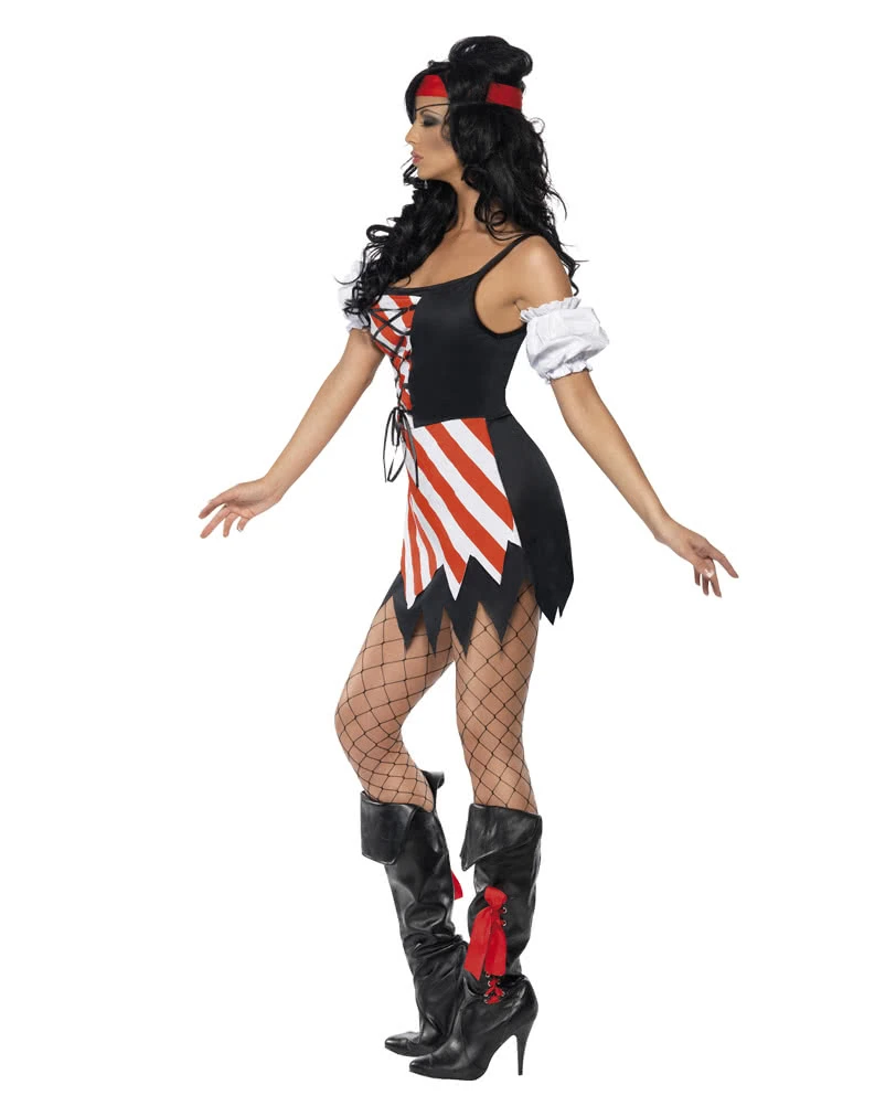 Verführerische Piratin Kostüm 6 Verführerische Piratin Kostüm – Bild 4