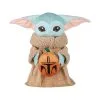 Grogu Kürbis Halloween Greeter -Günstiger Karneval Universum Shop baby yoda grogu halloween kuerbis greeter grogu pumpkin greeter halloween und horror deko 53545