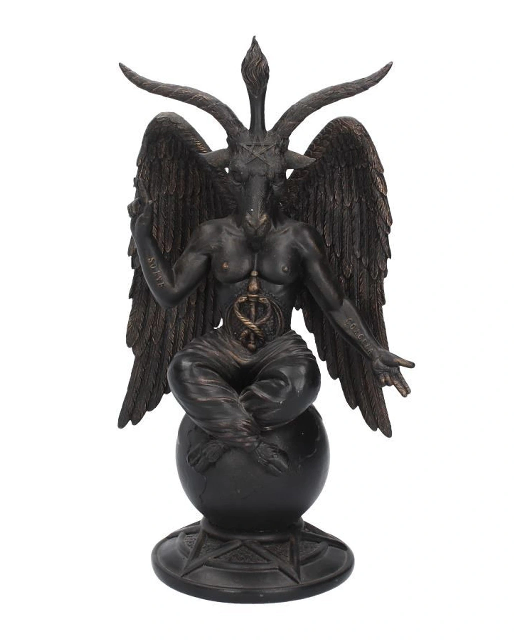 Baphomet Antik Figur Mit Ornamente 3 Baphomet Antik Figur Mit Ornamente