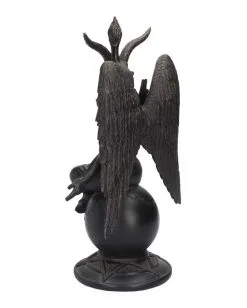 Baphomet Antik Figur Mit Ornamente 10 Baphomet Antik Figur Mit Ornamente -Günstiger Karneval Universum Shop baphomet mit pentagram antik figur bapohmet antique figurine gothic deco 39516 03