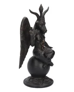 Baphomet Antik Figur Mit Ornamente 13 Baphomet Antik Figur Mit Ornamente -Günstiger Karneval Universum Shop baphomet mit pentagram antik figur bapohmet antique figurine gothic deco 39516 06
