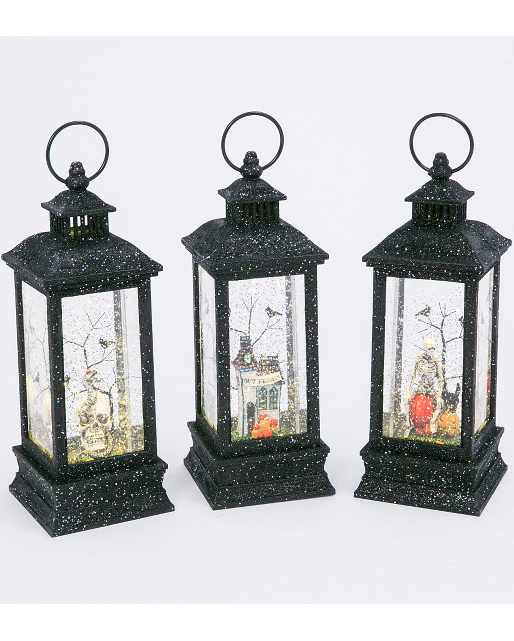 Leuchtende Halloween Wasserkugel Laterne 28cm 3 Leuchtende Halloween Wasserkugel Laterne 28cm