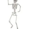 Halloween Kunststoff Skelett 60cm -Günstiger Karneval Universum Shop bewegliches kunststoff skelett 60cm halloween skeleton 38396
