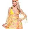 Blumenkind Minikleid Large 2 Blumenkind Minikleid Large -Günstiger Karneval Universum Shop blumenkind hippie kostuem hippie kleid flower power kostuem 18350 01 l