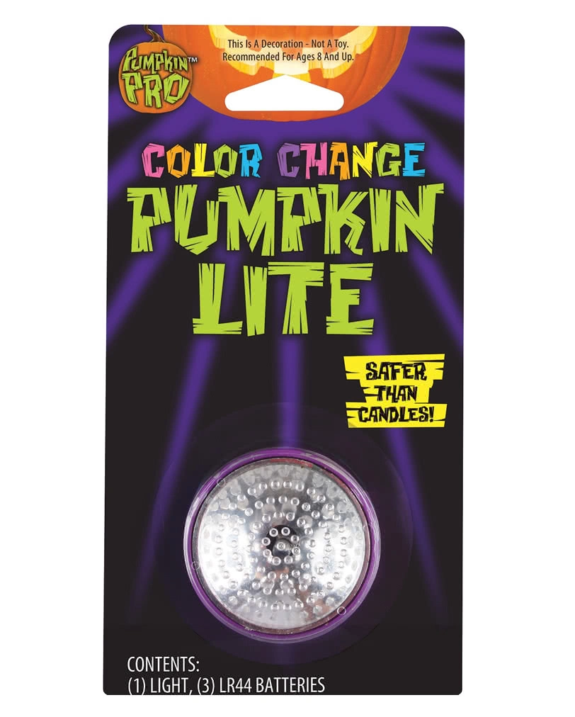 Kürbis Licht Farbwechselnd