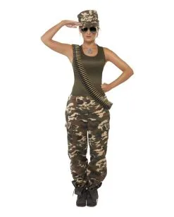 Army Camo Damenkostüm