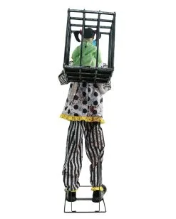 Happy Candy Clown Halloween Animatronic -Günstiger Karneval Universum Shop creepy candy clown halloween animatronic geisterbahnfiguren und animatronics halloween deko mr happy candy clown animatronic 39614 2