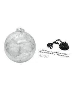 DISCO Spiegelkugel 40 Cm Mit Motor -Günstiger Karneval Universum Shop disco spiegelkugel 40cm mirror ball disco ball partyzubehoer 65686 02