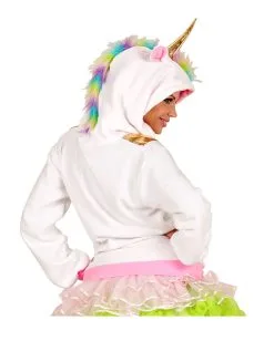 Einhorn Jacke Mit Kapuze -Günstiger Karneval Universum Shop einhorn jacke mit kapuze einhorn kostuem fuer fasching bild4 27150