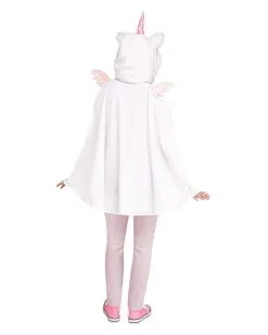 Unicorn Kapuzenponcho -Günstiger Karneval Universum Shop einhorn kapuzen poncho kostuem ueberwurf fuer fasching unicorn hooded poncho 31097 3