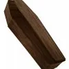 Faltbarer Sarg Mit Deckel Braun 150cm -Günstiger Karneval Universum Shop faltbarer sarg mit deckel braun collapsible coffin halloween decoration halloween deko sarg 39792 2
