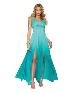 Aphrodite Damen Kostümkleid Türkis
