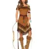 Indianer Prinzessin Kostüm -Günstiger Karneval Universum Shop haeuptlingstochter damenkostuem indianerin faschings kostuem native princess costume 31358