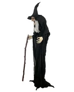 Halloween Figur Hexe Agatha 180cm -Günstiger Karneval Universum Shop halloween animatronic hexe agatha 180cm halloween und horror deko und animierte props halloween props 52978 3