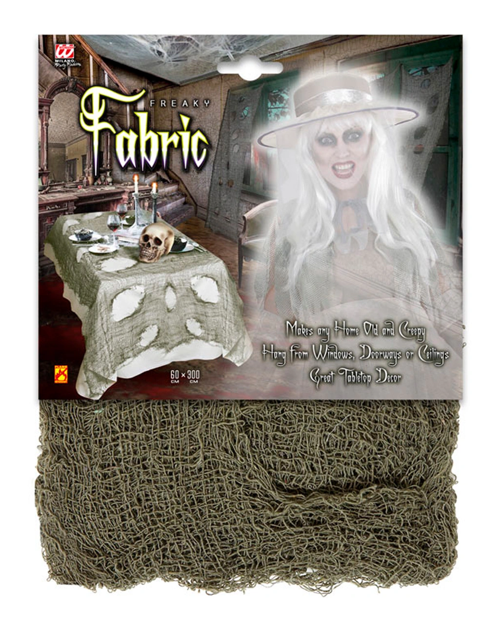 Halloween Lumpenstoff Grün 5 Halloween Lumpenstoff Grün – Bild 3