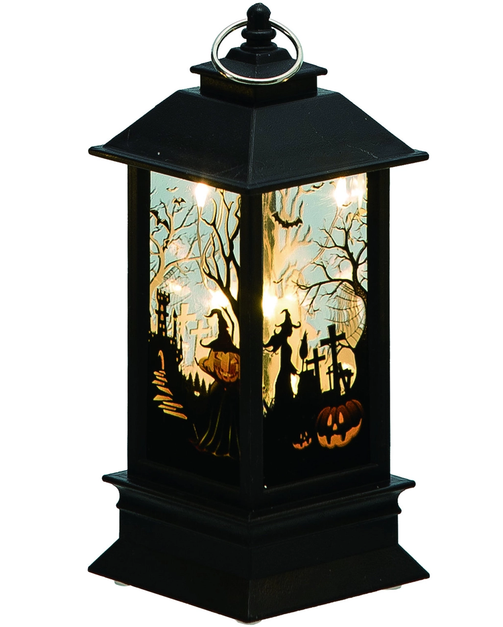 Hexen & Kürbis Halloween Schatten Laterne 3 Hexen & Kürbis Halloween Schatten Laterne