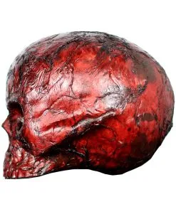 Blutiger Halloween Totenkopf -Günstiger Karneval Universum Shop halloween totenschaedel blutig bloody halloween skull totenkopf horror dekoration 52600 2