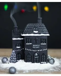 Hounted House Räucherkegel Haus -Günstiger Karneval Universum Shop haunted house raeucherkegel halter haunted house incense cone burner halloween homeware 53588 04