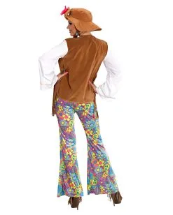 Hippie Frauen Kostüm Mit Zöpfen Gr. M -Günstiger Karneval Universum Shop hippie kostuem mit hose und weste flower power kostuem faschingskostueme kaufen 15897 3 ba4bd7eb6a