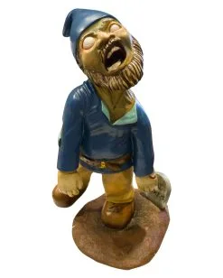 Horror Gartenzwerg Zombie Ed -Günstiger Karneval Universum Shop horror gartenzwerg zombie ed evil gnomes undead ed halloween und horror deko 37107 2
