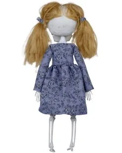 Horror Püppchen Hänge Figur 40cm -Günstiger Karneval Universum Shop horror puppe haenge figur horror doll hanging figure halloween dekoration zum aufhaengen 53361 3