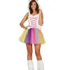 Sexy Einhorn Kostüm Für Damen -Günstiger Karneval Universum Shop horrorshop com sexy einhorn damenkostuem einhornverkleidung unicorn costume 26914 01