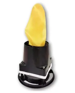 Illusions Flammenlampe Mit Rotem LED Effektrand -Günstiger Karneval Universum Shop illlusions feuerlampemit rotem led effektrand illusions flammenlampe mit rotem led effekt illusion firelamp with red led lights 52816 02