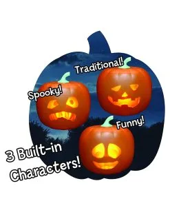 Jabberin Jack Animierter Halloween Kürbis -Günstiger Karneval Universum Shop jabberin jack sprechender halloween kuerbis jabberin jack animated halloween pumpkin halloween deko und halloween animatronics 51656 3