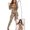 Catsuit Mit Leo-Print