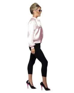 Grease Jacke Der Pink Ladys -Günstiger Karneval Universum Shop lizenzierte grease jacke der pink lady grease musical jacke grease kostuem bild3 23944