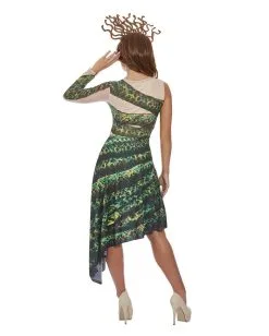 Medusa Kostüm Damen -Günstiger Karneval Universum Shop medusa damen kostuem medusa woman costume griechische goettin medusa verkleidung 54430 3