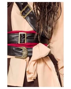 Frau Kapitän Der Karibik Kostüm -Günstiger Karneval Universum Shop miss pirate of the caribbean piratinnen kostuem seeraeuber damen kostuem 54408 03