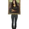 Mona Lisa Faschingskostüm -Günstiger Karneval Universum Shop mona lisa portrait kostume lustige faschingskostueme ausgefallene kostuem ideen scherzkostueme 28089