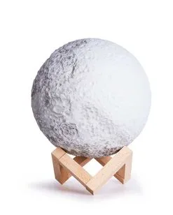 Mondlicht Mit Farbwechsel & Fernbedienung -Günstiger Karneval Universum Shop mond nachtlicht mit farbwechsel fernbedienung moon light with color changing remote control wohn ambiente 52410 05