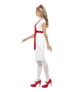 Krankenschwester Kostüm -Günstiger Karneval Universum Shop op nurse kostuem sexy krankenschwester kleid mit haube fuer kostuempartys 23826 3