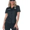 Polizistin Uniform Hemd -Günstiger Karneval Universum Shop polizistin hemd cop lady polizei kostuem polizei accessoire polizistinnen zubehoer karnevals kostuem fuer damen faschings verkleidung 8802222