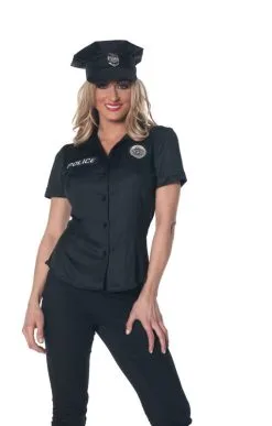 Polizistin Uniform Hemd