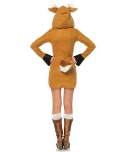 Bambi Reh Kostüm Für Damen 9 Bambi Reh Kostüm Für Damen -Günstiger Karneval Universum Shop rehkitz bambi damenkostuem tierkostueme fuer damen faschings reh kostuem 31359 3