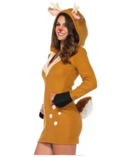 Bambi Reh Kostüm Für Damen 11 Bambi Reh Kostüm Für Damen -Günstiger Karneval Universum Shop rehkitz bambi damenkostuem tierkostueme fuer damen faschings reh kostuem 31359 5
