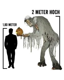 Großer Jack Reaper Mit Sprechendem Kürbis Halloween Animatronic -Günstiger Karneval Universum Shop riesiger jack reaper mit sprechendem kuerbis halloween animatronic prowling jack reaper halloween prop animatronic horror und halloween deko 51244 4