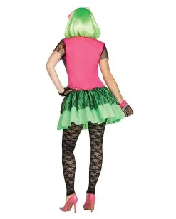 Rockkostüm Für Damen -Günstiger Karneval Universum Shop rockiges 80s damenkostuem karnevalkostuem faschings kostuem fuer frauen rockin 80s woman costume 25790 2