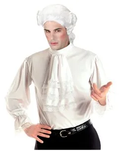 Rüschenhemd Mit Jabot XL